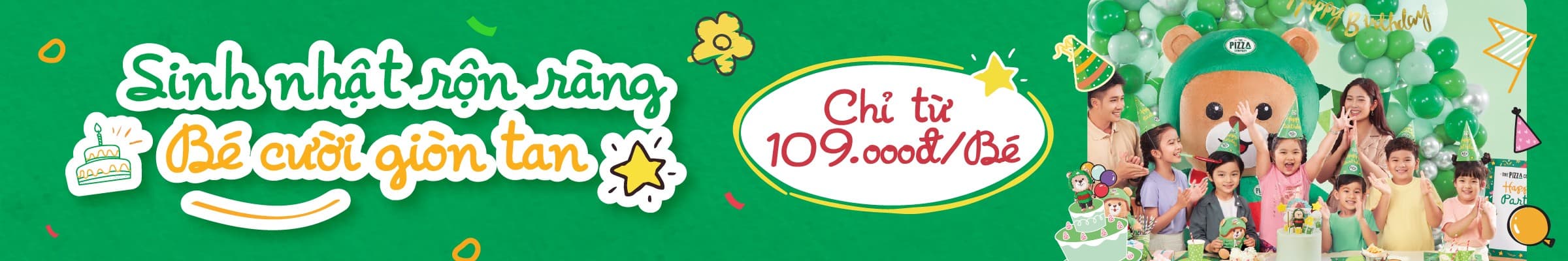 SINH NHẬT RỘN RÀNG - BÉ CƯỜI GIÒN TAN