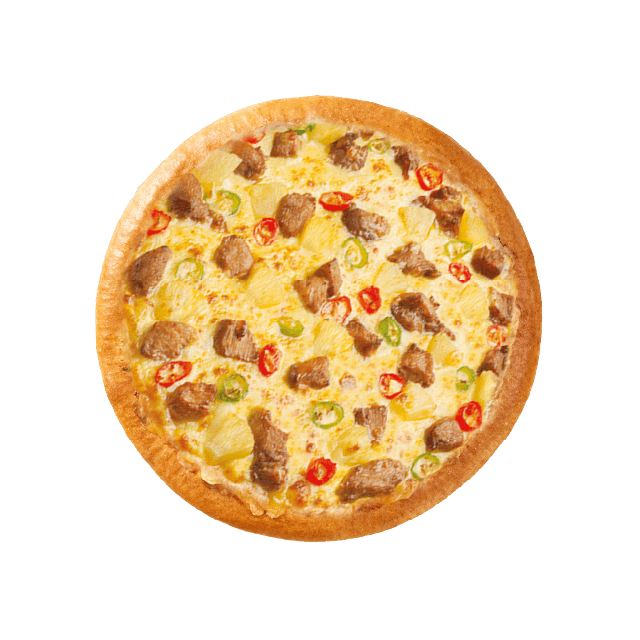 Pizza Gà Nướng Dứa Pizza Gà Nướng Dứa